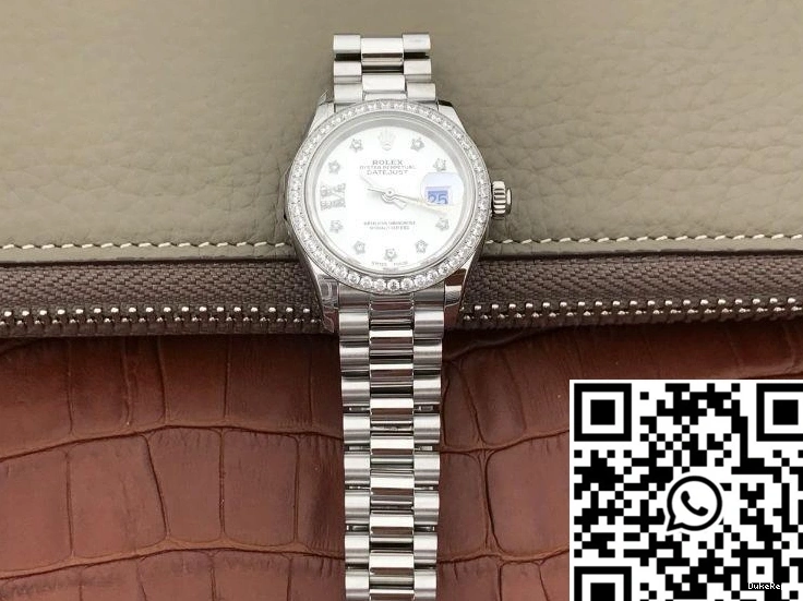 28mm 279136RBR Datejust Silver Lady Dial Rolex 0712